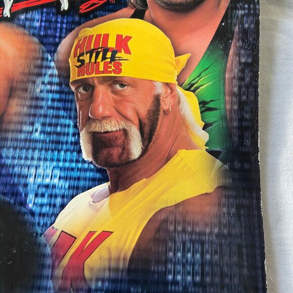 Vtg WWE Official Souvenir Program 2002 Signed Rob Van Dam Victoria Wrestling - Picture 5 of 7